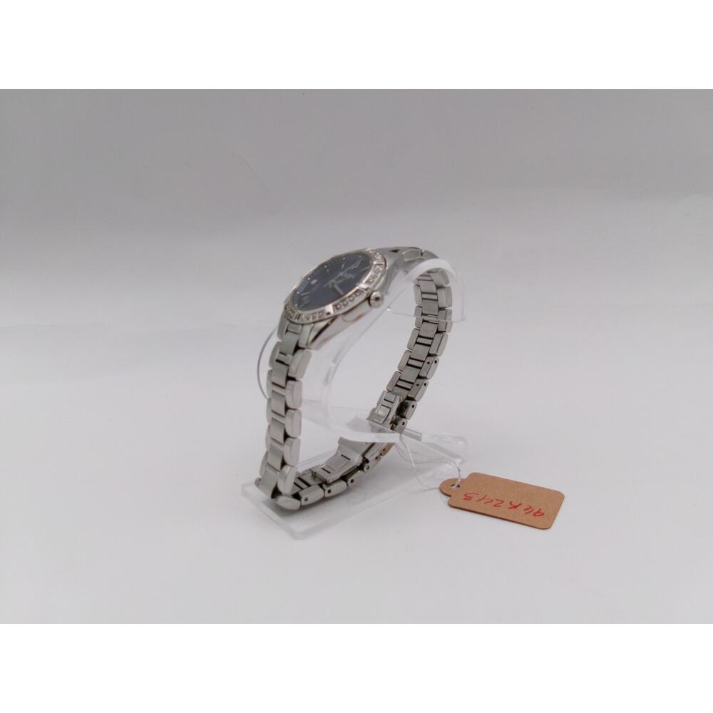 Bulova Sutton 96R243 Women's Blue Dial Diamond Quartz Stainless Steel Watch - Picture 10 of 11